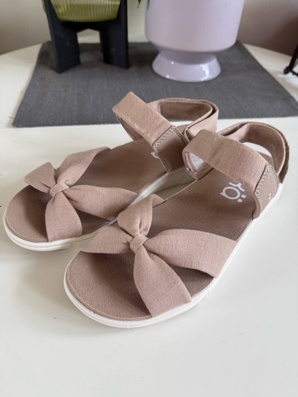 Ryka Bow Strap Sandals